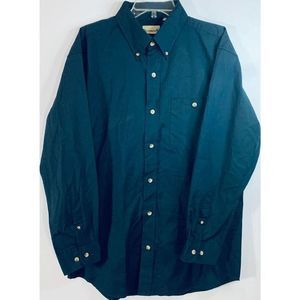 Backpacker‎ Men's Navy Button Down Shirt Size XL